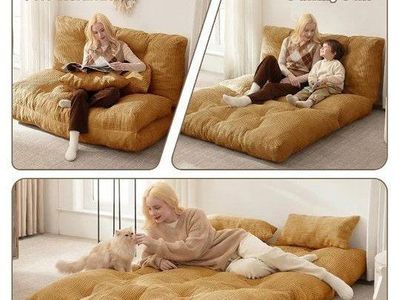Folding couch/floor mattress