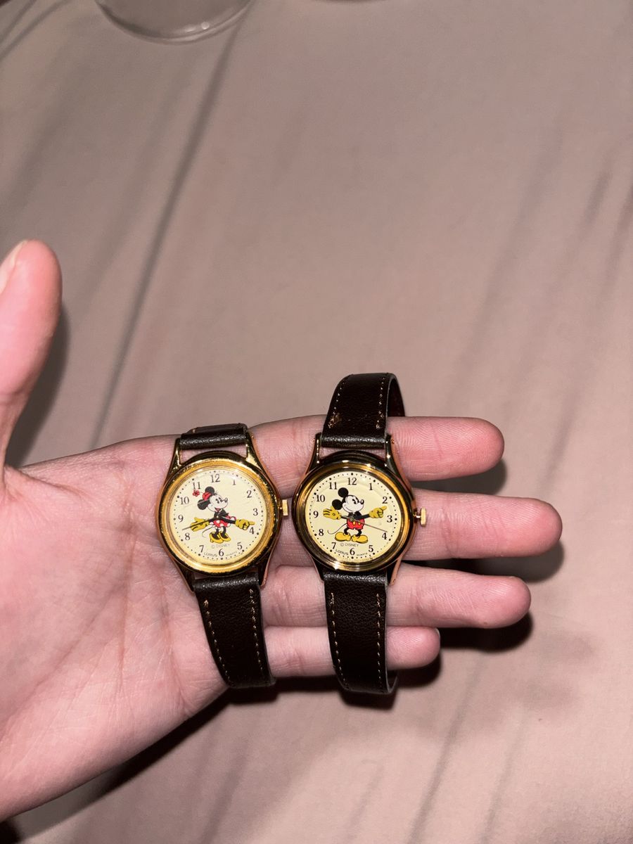Disney Lorus Quartz Minnie and Mickey Watches