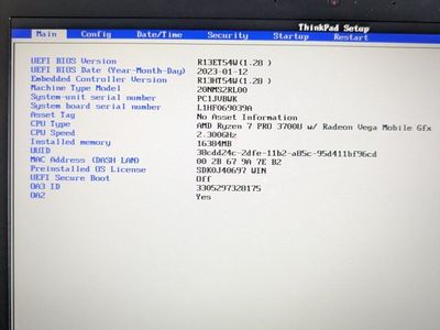 Lenovo ThinkPad X395 Laptop - AMD Ryzen 7 PRO, 16GB RAM