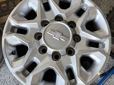 Chevy HD 8x180 18” OE wheels