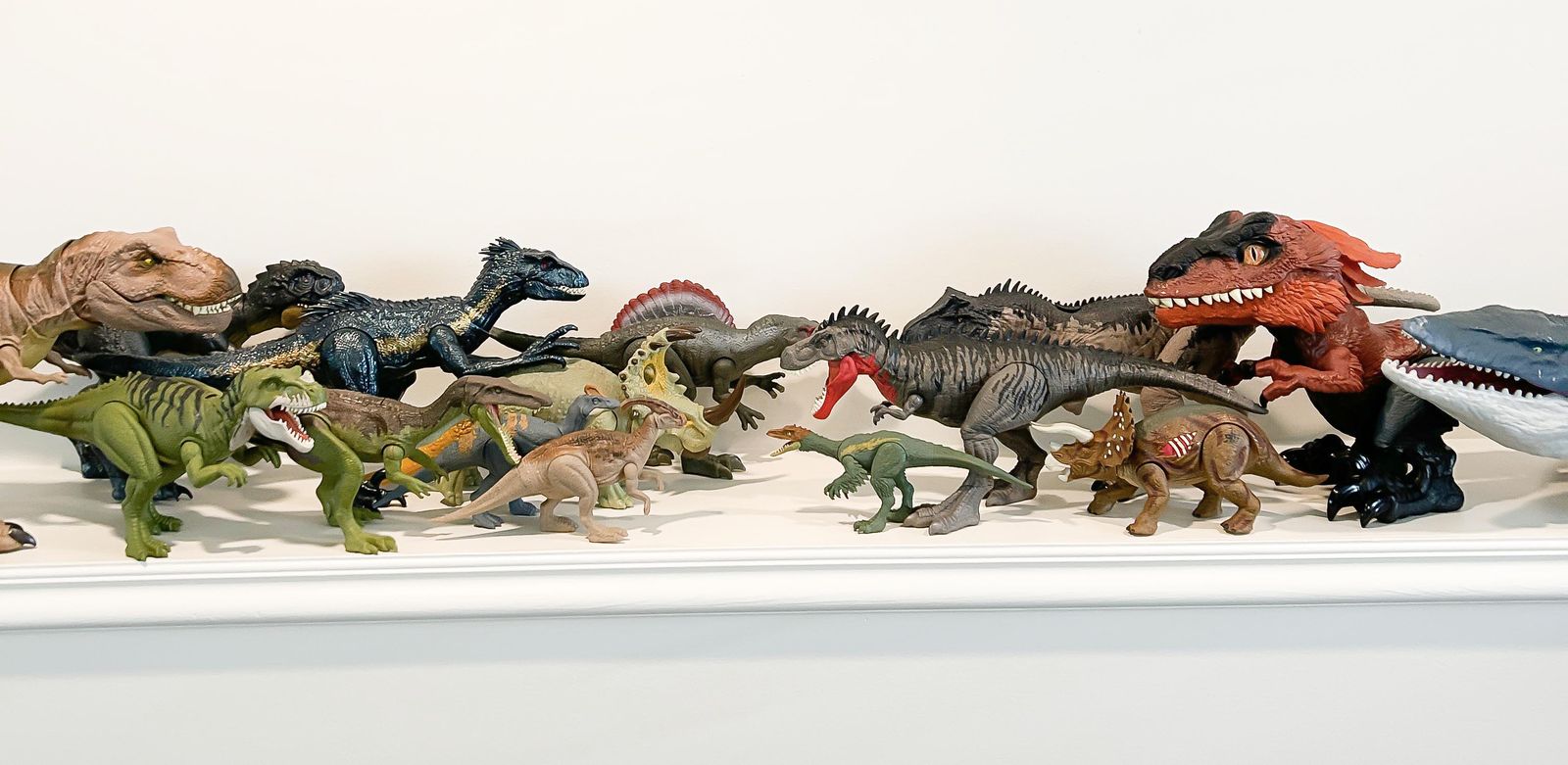 Large Jurassic World Dinosaur Toy Lot