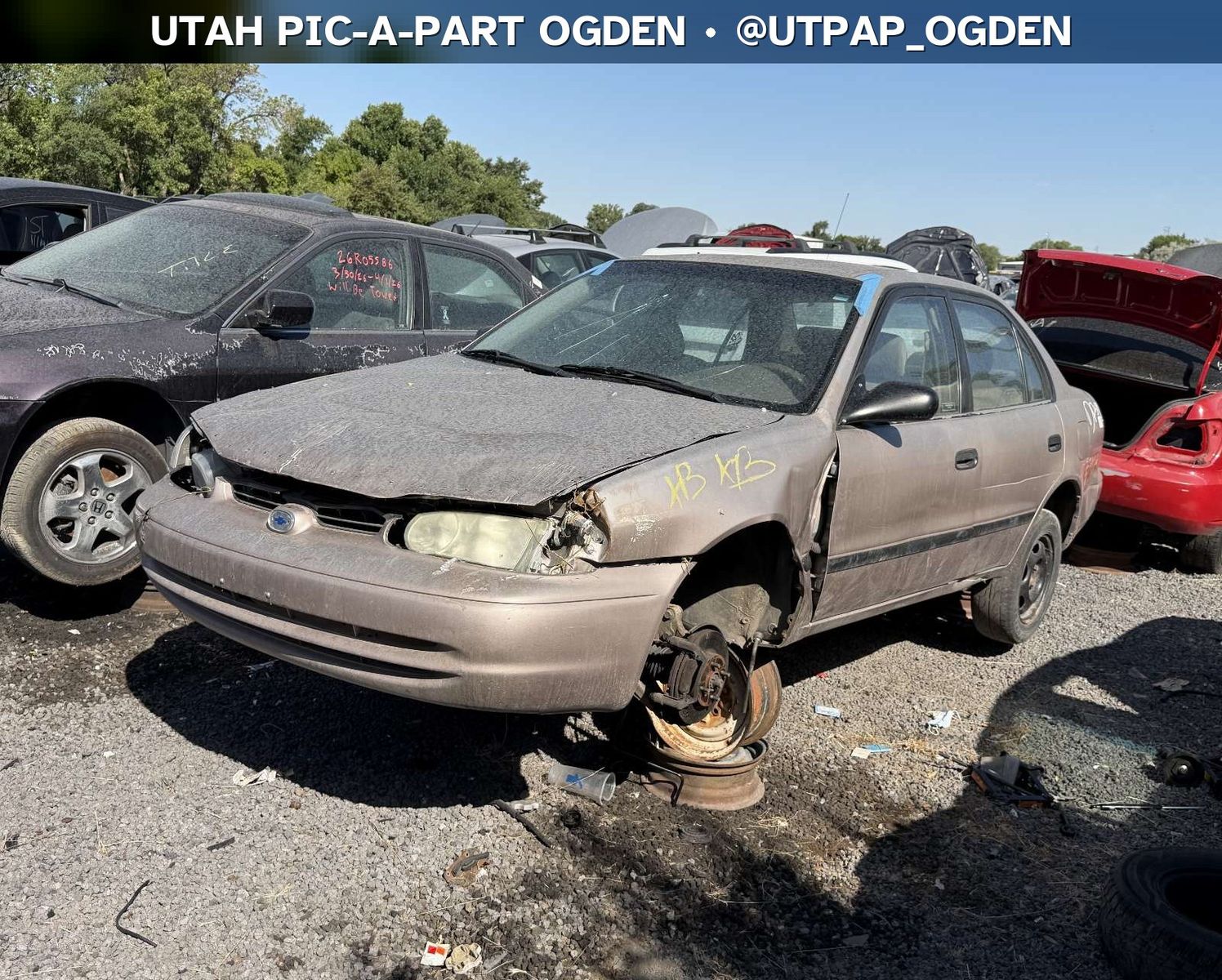 1998 Chevrolet Prizm Parts - UTPAP Ogden