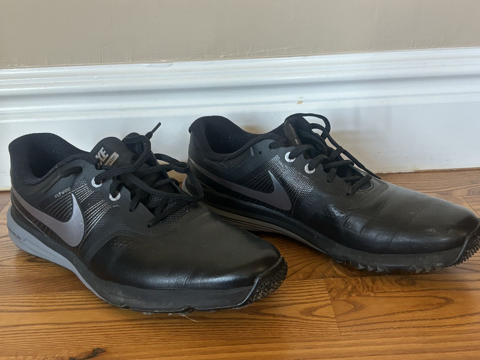 Nike Lunar Command Golf Shoes Black Men's Size 11.5