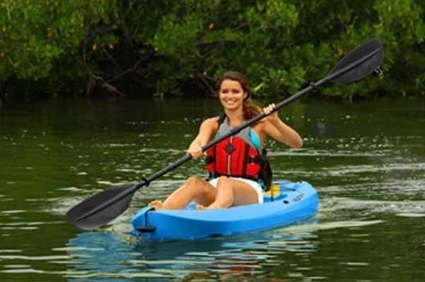 Lifetime Lotus Sit-On-Top Kayak with Paddle