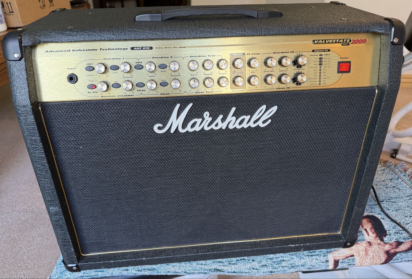Marshall Valvestate 2000 AVT275 Guitar Amplifier