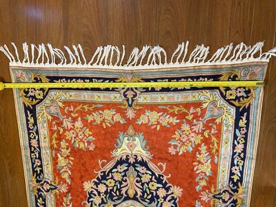 Hand-Knotted Kashmiri Rug - 46" x 71"