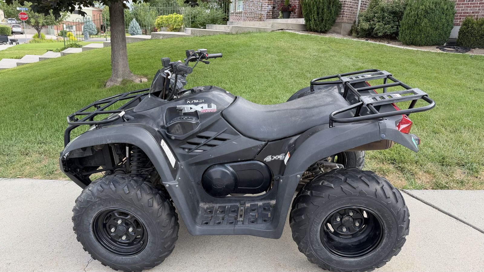 Kymco MXU 500 4x4 ATV - 2007, Low Miles, New Battery, Great for Plowing