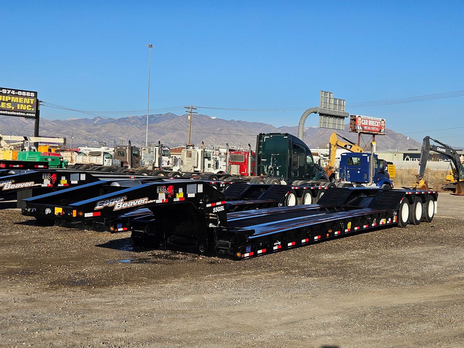 2026 Eager Beaver 55 GSL-3 Lowboy Trailer
