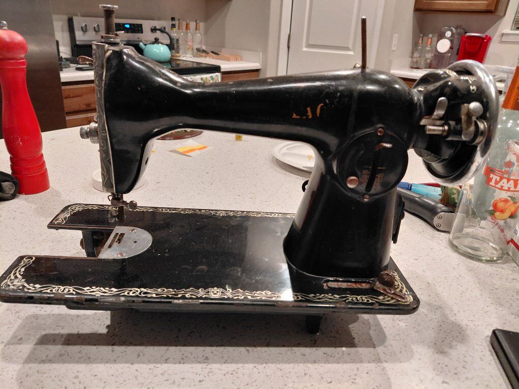 vintage  Singer circa 1870