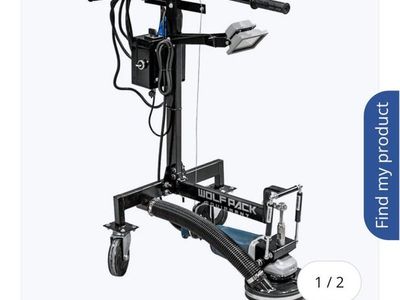 Wolfpack 7" stand up grinder