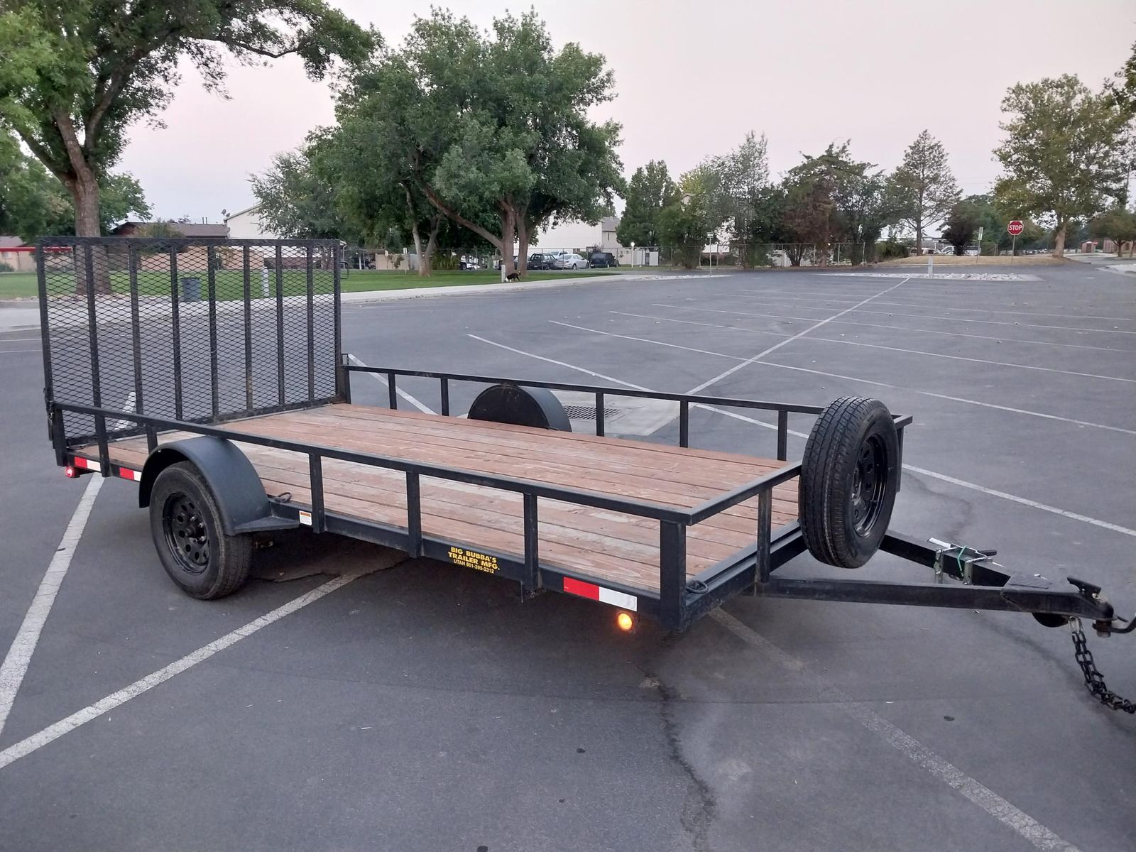 Big Bubba's 7' x 14' Utility Trailer with Rear Ramp