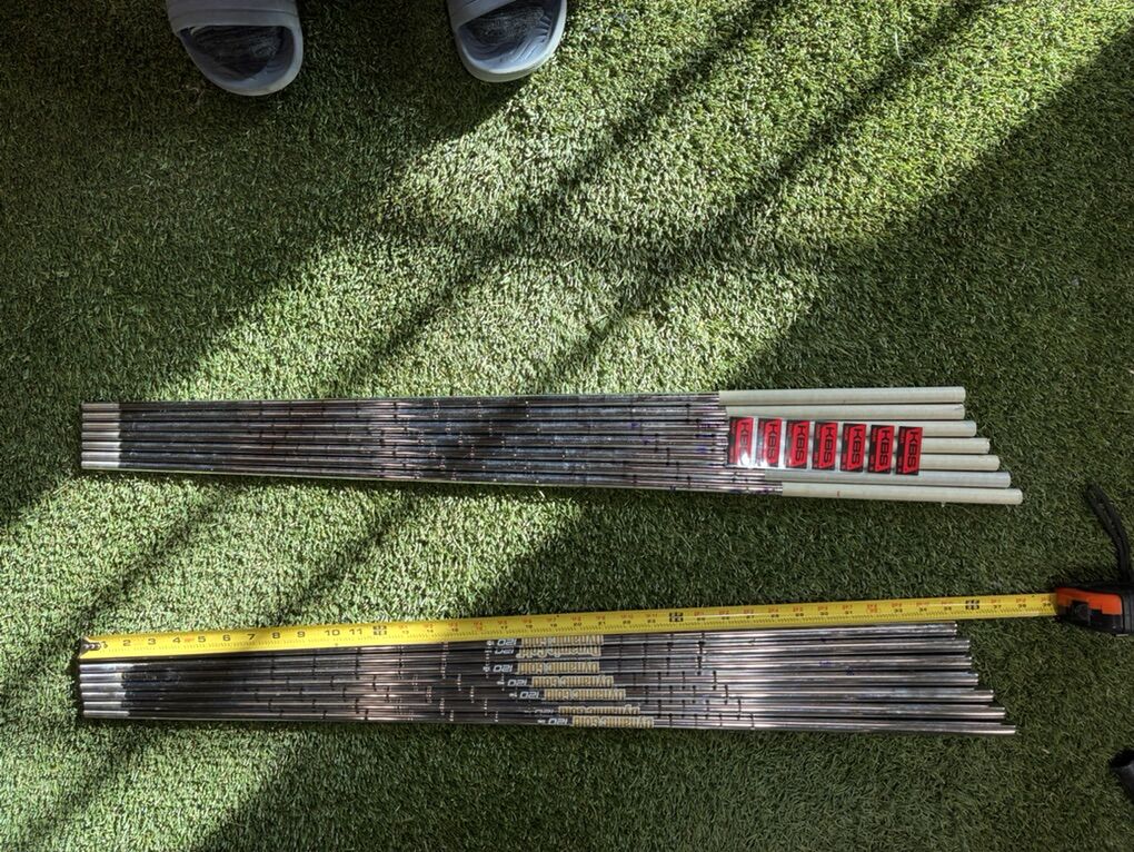 KBS Tour 120 Stiff Golf Iron Shafts 4-pw