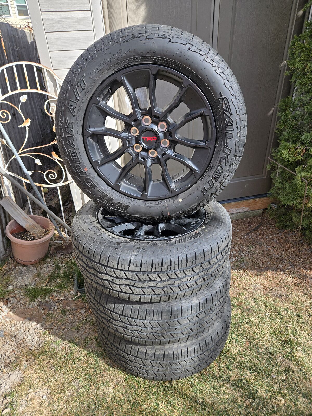 Toyota TRD Alloy Wheels and Falken Wildpeak AT3WA All Terrain 265/60R20 112H