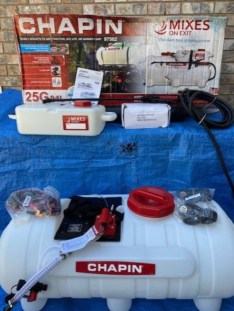 25 gallon electric ATV/Small Tractor Sprayer