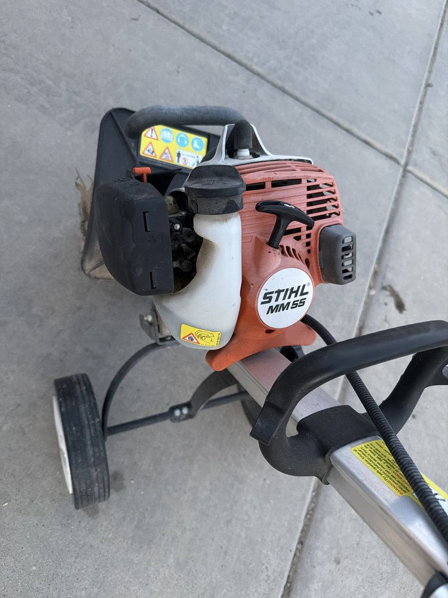 STIHL MM 55 MultiSystem Yard Edger Cultivator Gas Powered