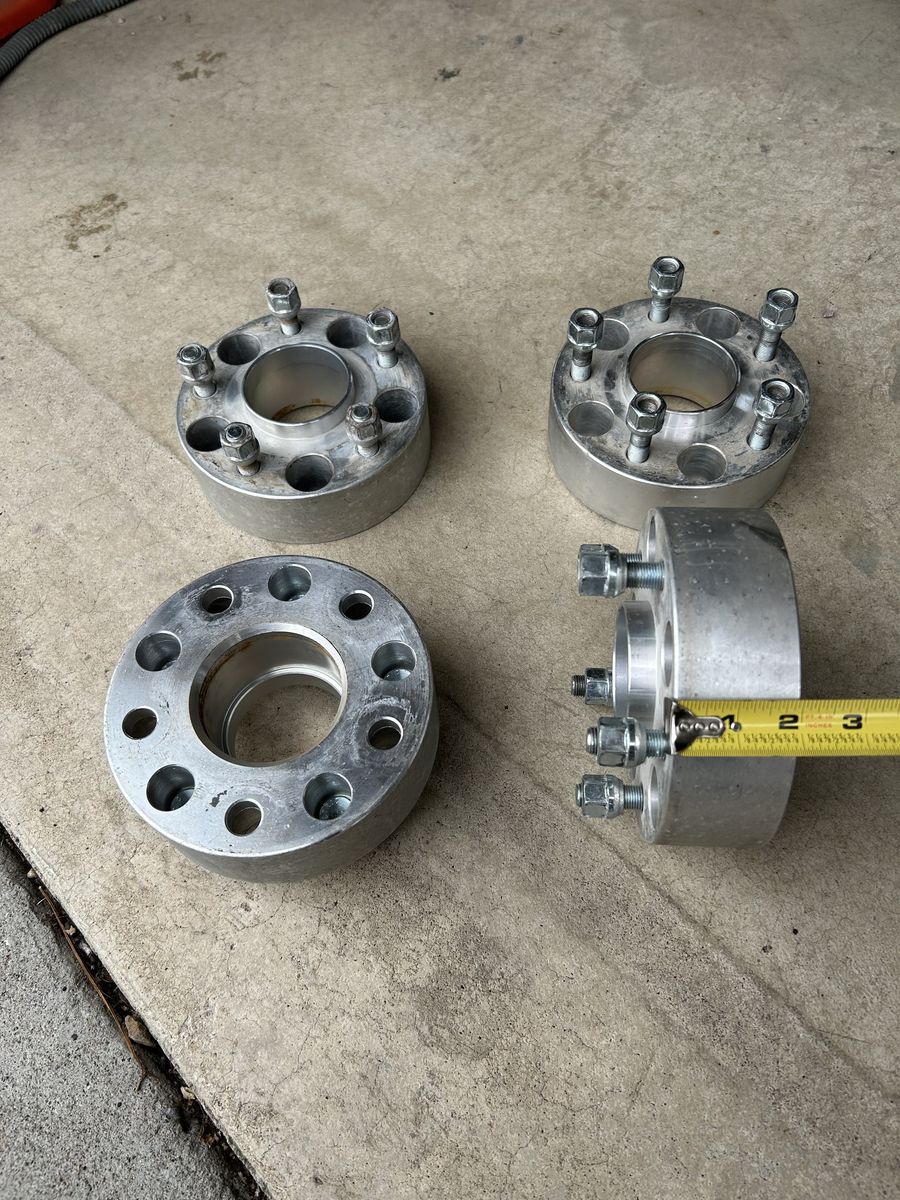 Tire, 2 Inch Aluminum Wheel Spacers