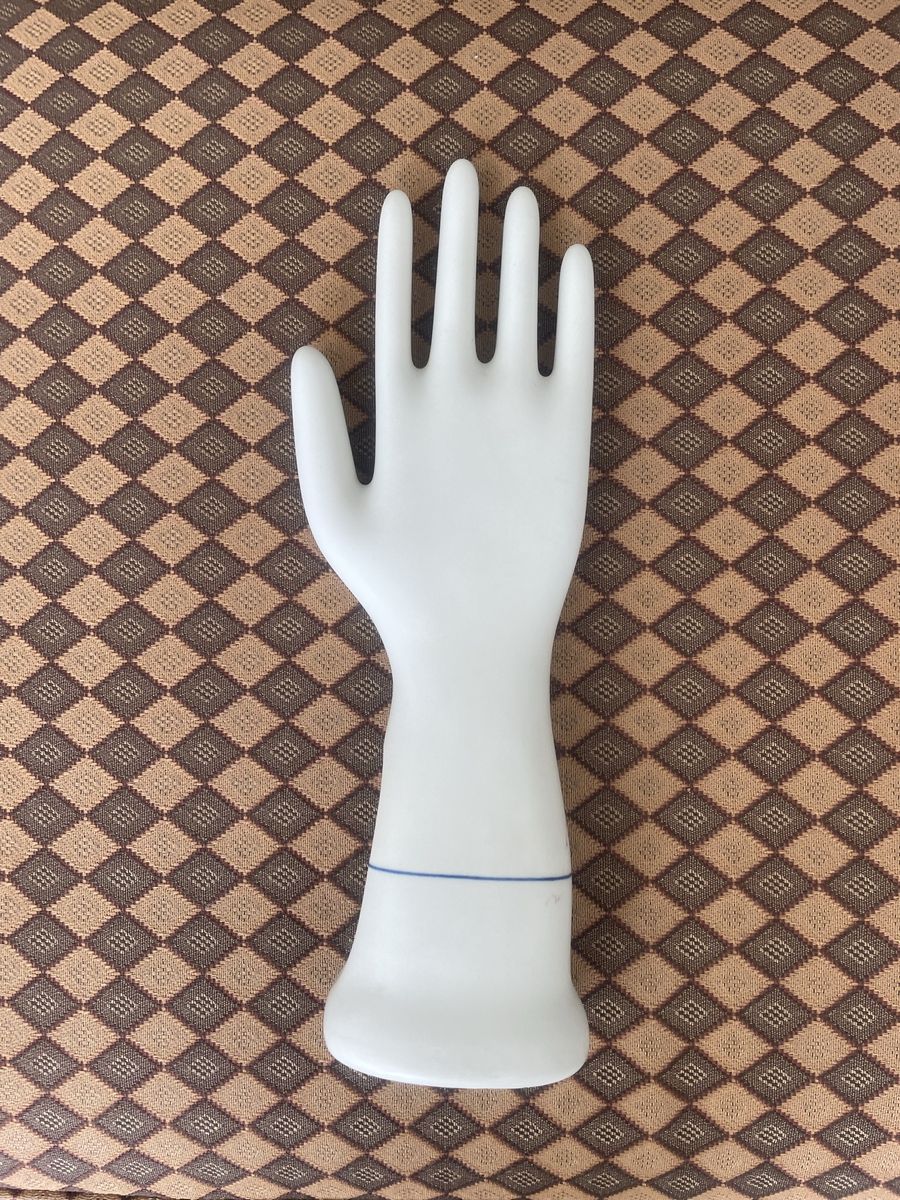 Vintage Porcelain Glove Mold
