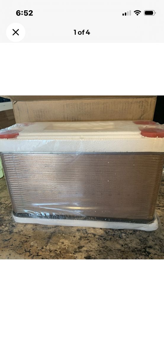 60 Plate Water Forwan Brazed Plate Heat Exchange