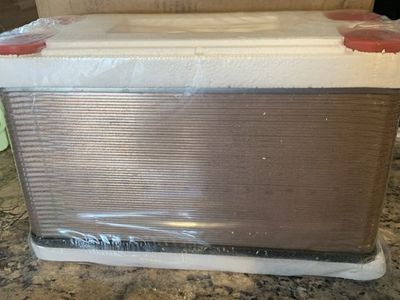 60 Plate Water Forwan Brazed Plate Heat Exchange