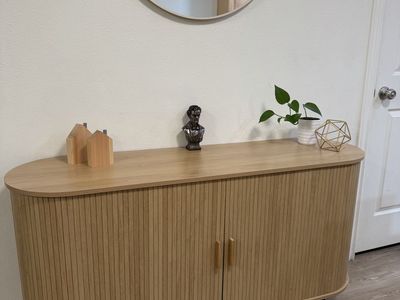 Modern Wood Sideboard / Accent Cabinet - New, Assembled from Box
