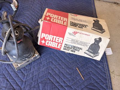 Porter-Cable Model #330 Speed-Bloc 1/4 Sheet Finishing Sander