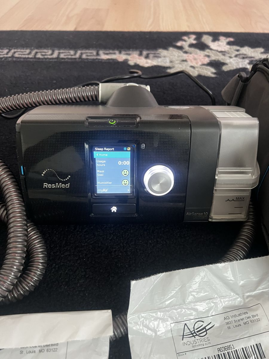 Resmed CPAP Airsense 10 autoset with climate line