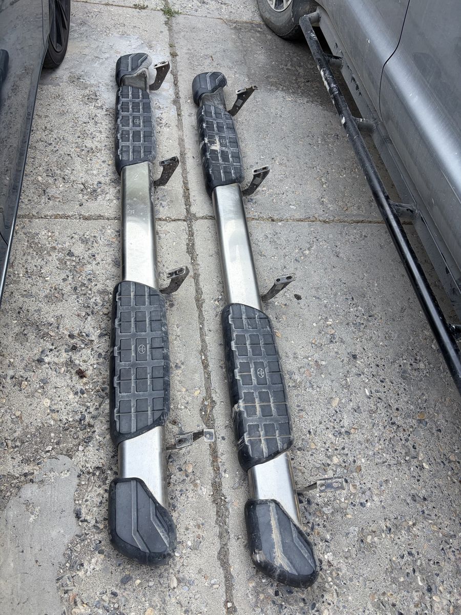 OEM Running Boards for 2014-2021 Toyota Tundra CrewMax - All Hardware Included