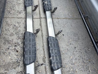 OEM Running Boards for 2014-2021 Toyota Tundra CrewMax - All Hardware Included