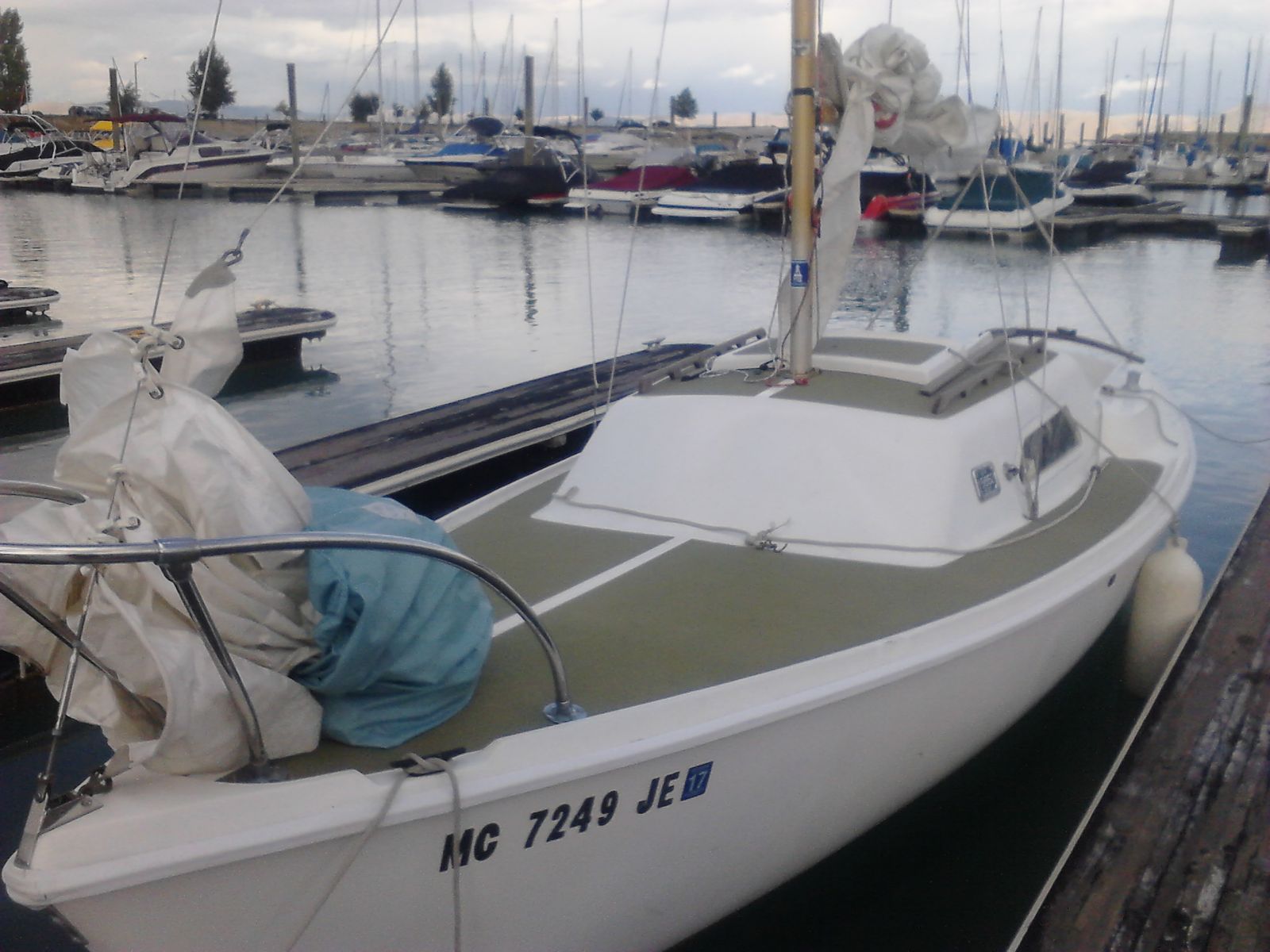 1972 Santana 21 Trailer Sailer