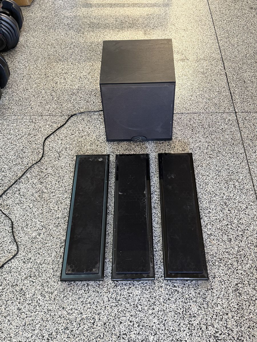 Martin Logan Motion Slim speakers with Dynamo Subwoofer