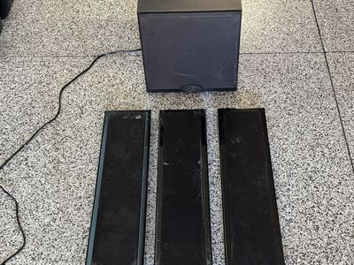 Martin Logan Motion Slim speakers with Dynamo Subwoofer