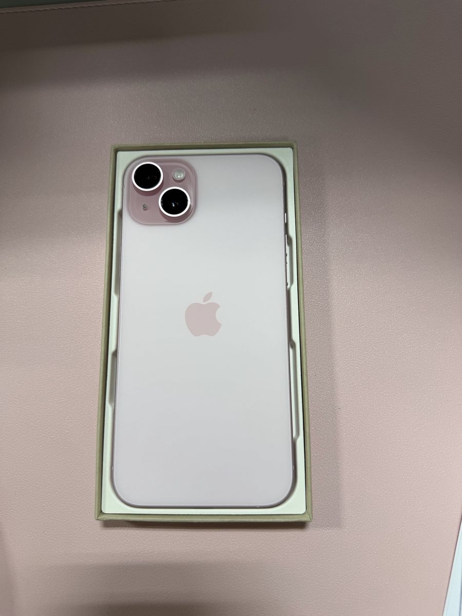 Unused unlocked pink iPhone 15+