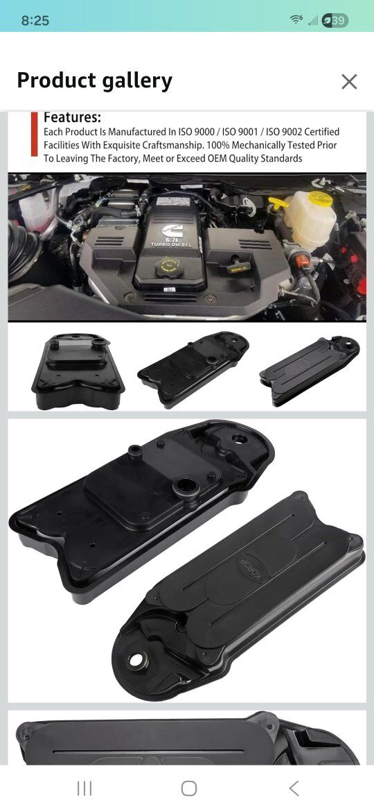 Ram Crankcase filter