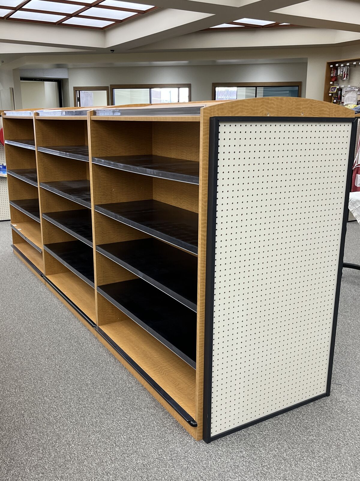 Shelving - Wood Island & Wall Units