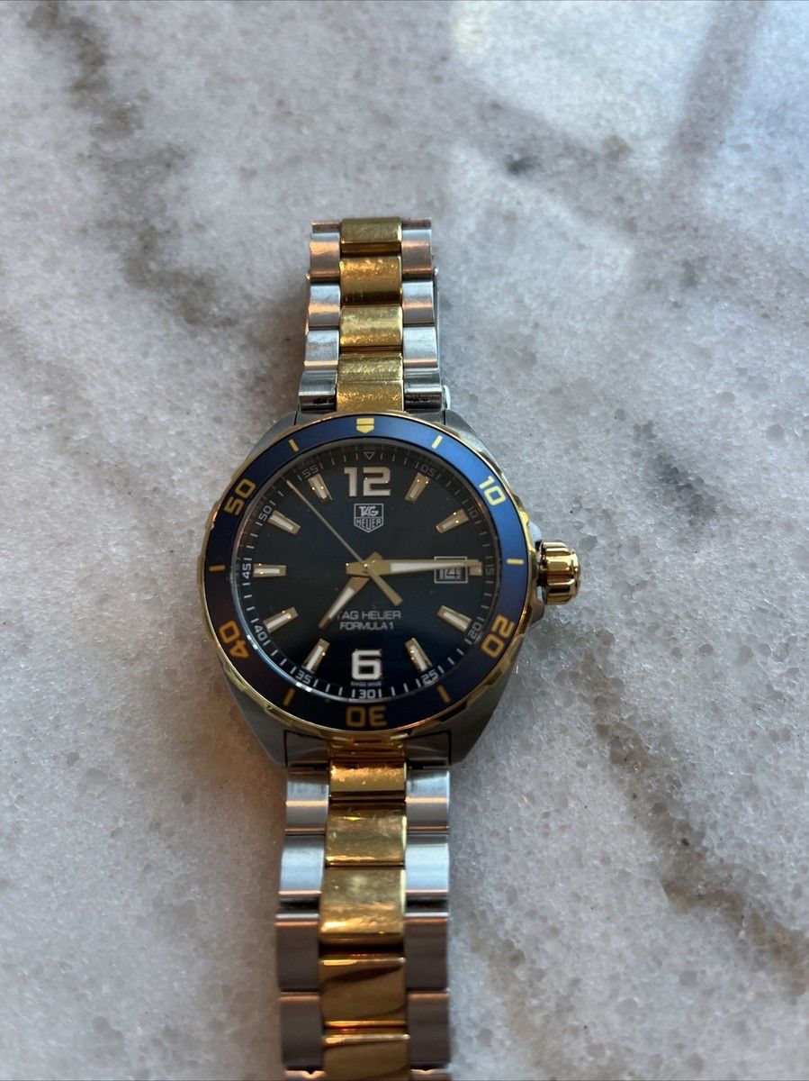 Tag Heuer Formula 1 Blue Dial Two Toned