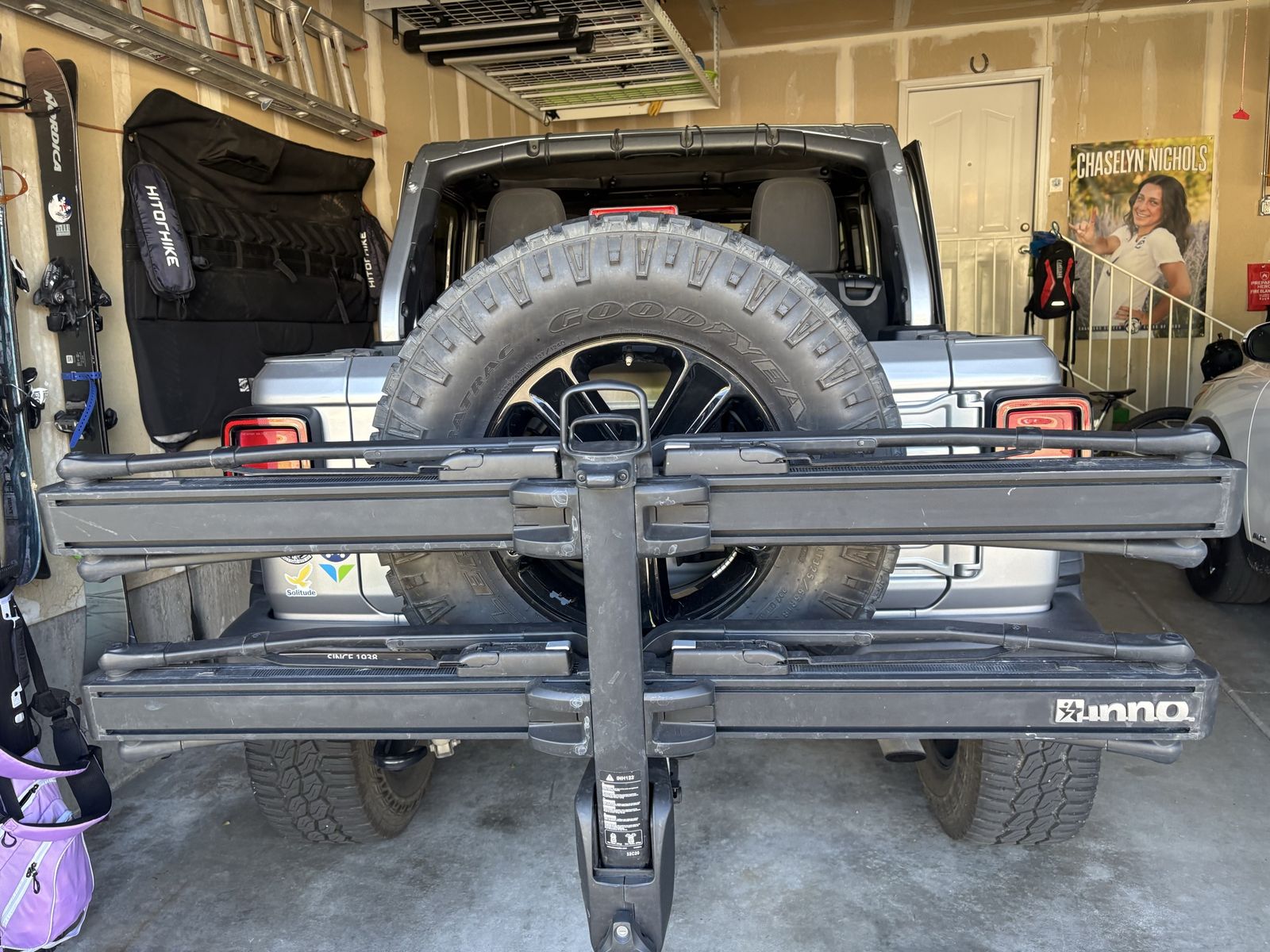 Inno 2 up bike rack