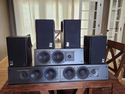 M&K Sound Miller & Kreisel 7.2 surround speakers