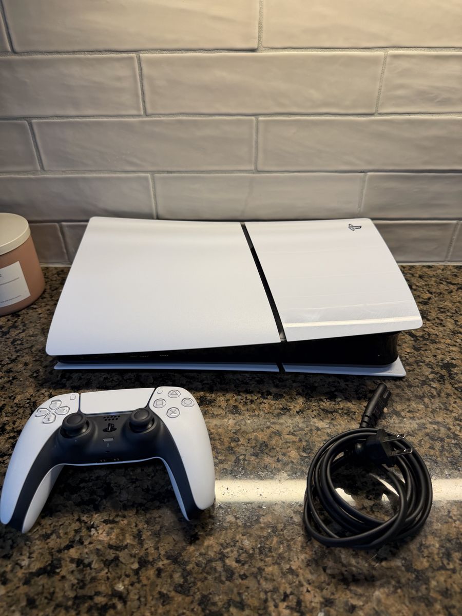 Sony PlayStation 5 Console Slim Disc Edition with DualSense Controller