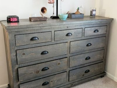 Solid Wood, 9 Drawer Dresser, Willow by Progressive Furniture