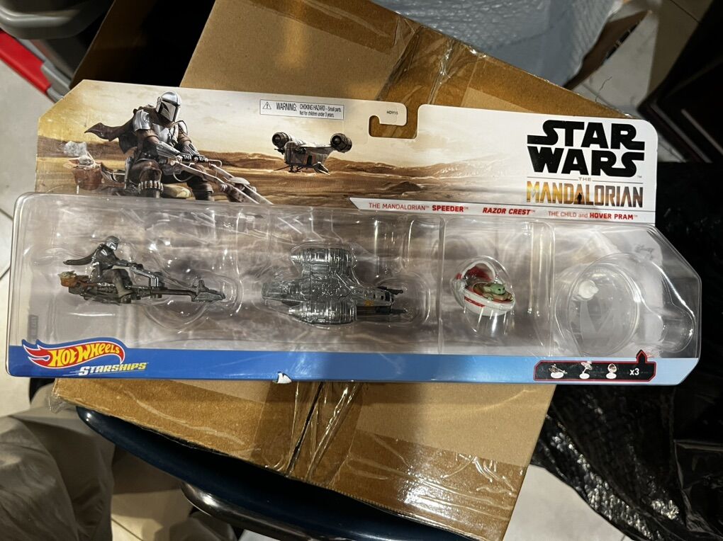 Hot Wheels Star Wars Starship 3 Pack