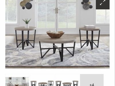 Deanlee Table Set (Set of 3) – Ashley Furniture
