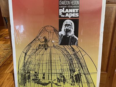 1968 Planet of the Apes Movie Poster