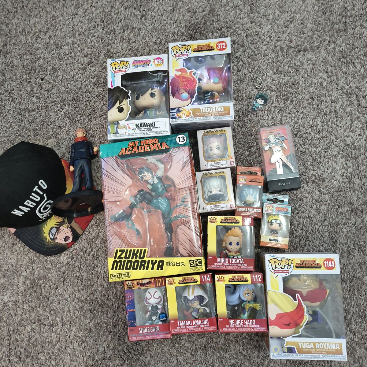 Anime figures + stuff