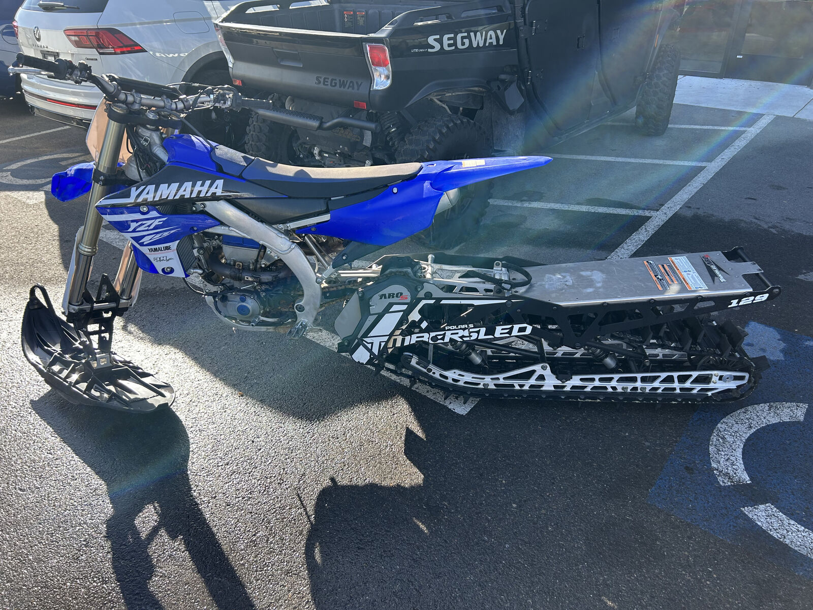 2020 Yamaha YZ450 Timbersled