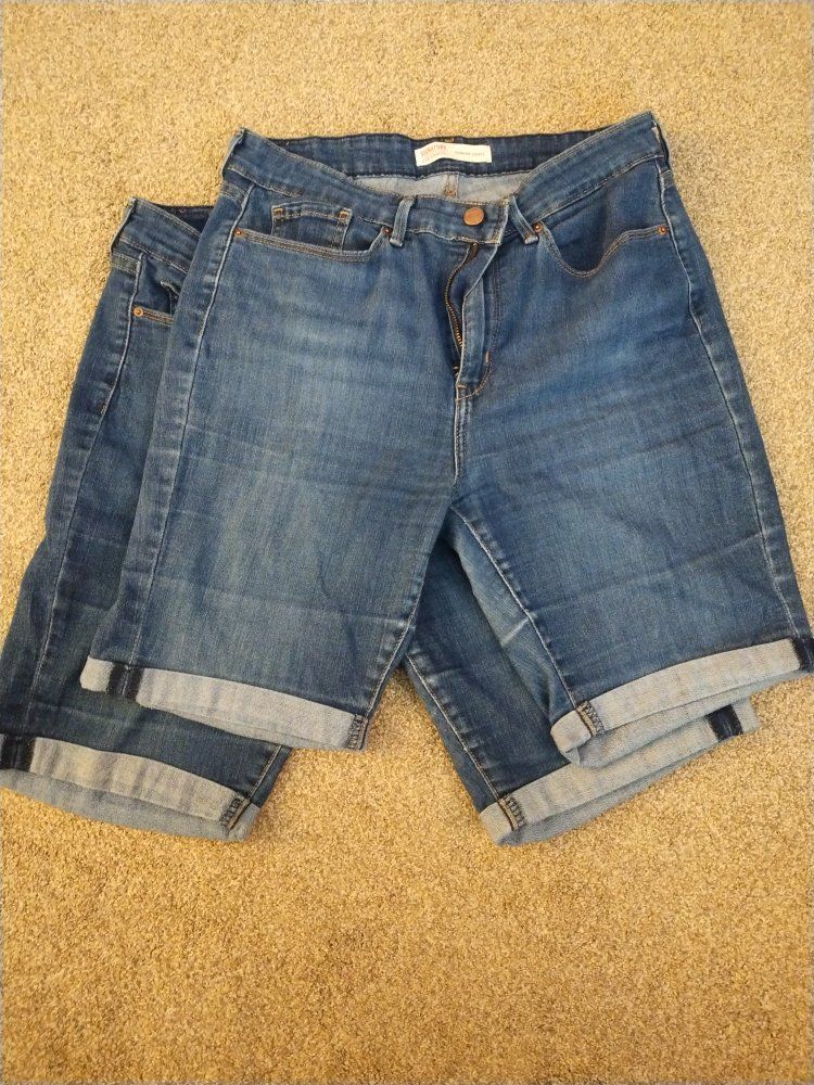 Women's Denim Bermuda Shorts size 10