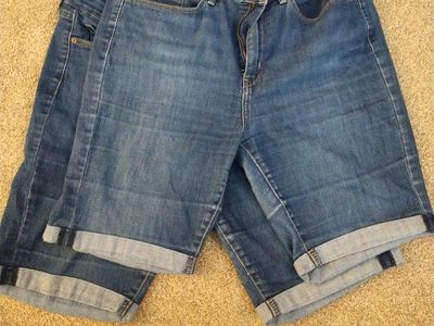 Women's Denim Bermuda Shorts size 10
