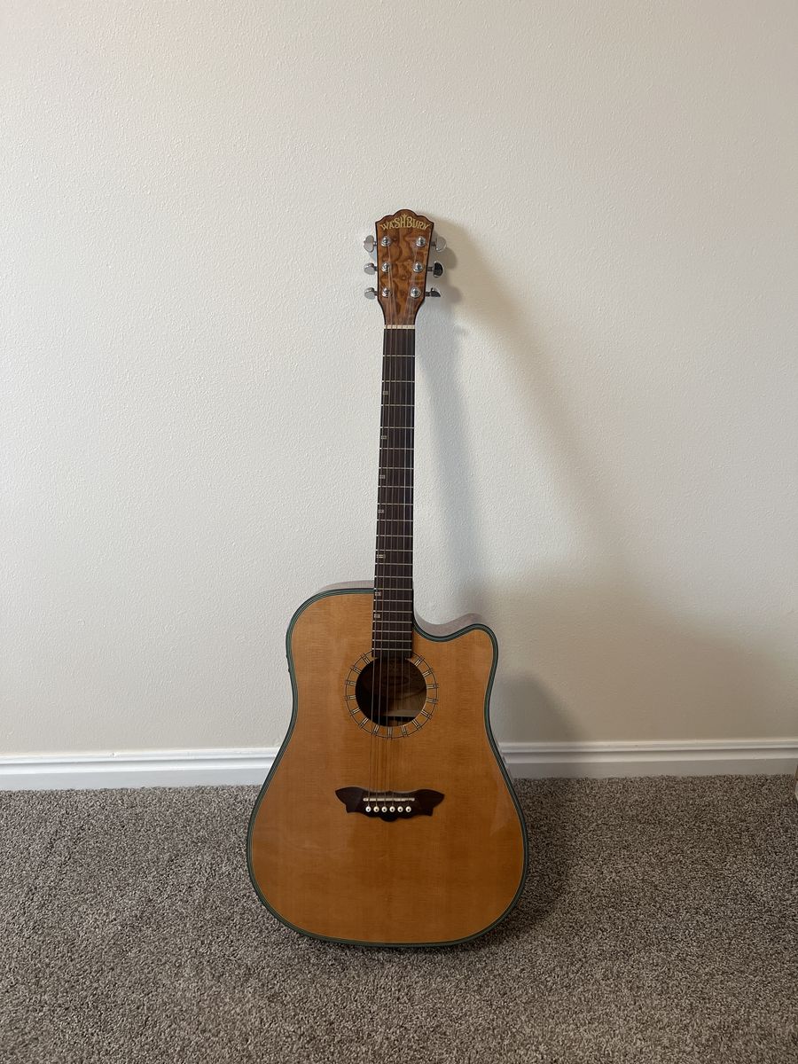 Washburn D46SCE electric Acoustic Guitar