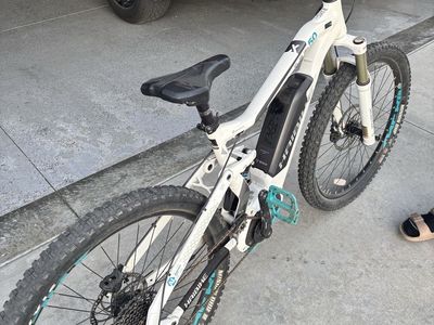 Haibike Xduro FullSeven 5.5 E-Bike, Medium, Full Suspension, Pedal Assist