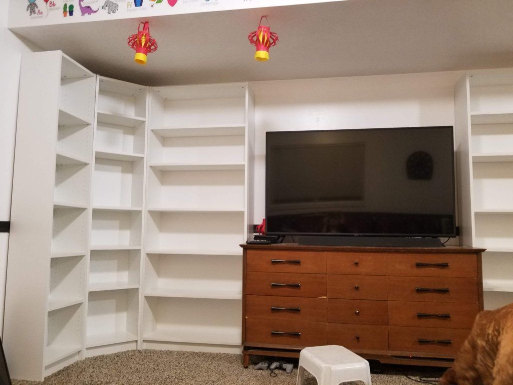 Book Shelves from IKEA 4(white)