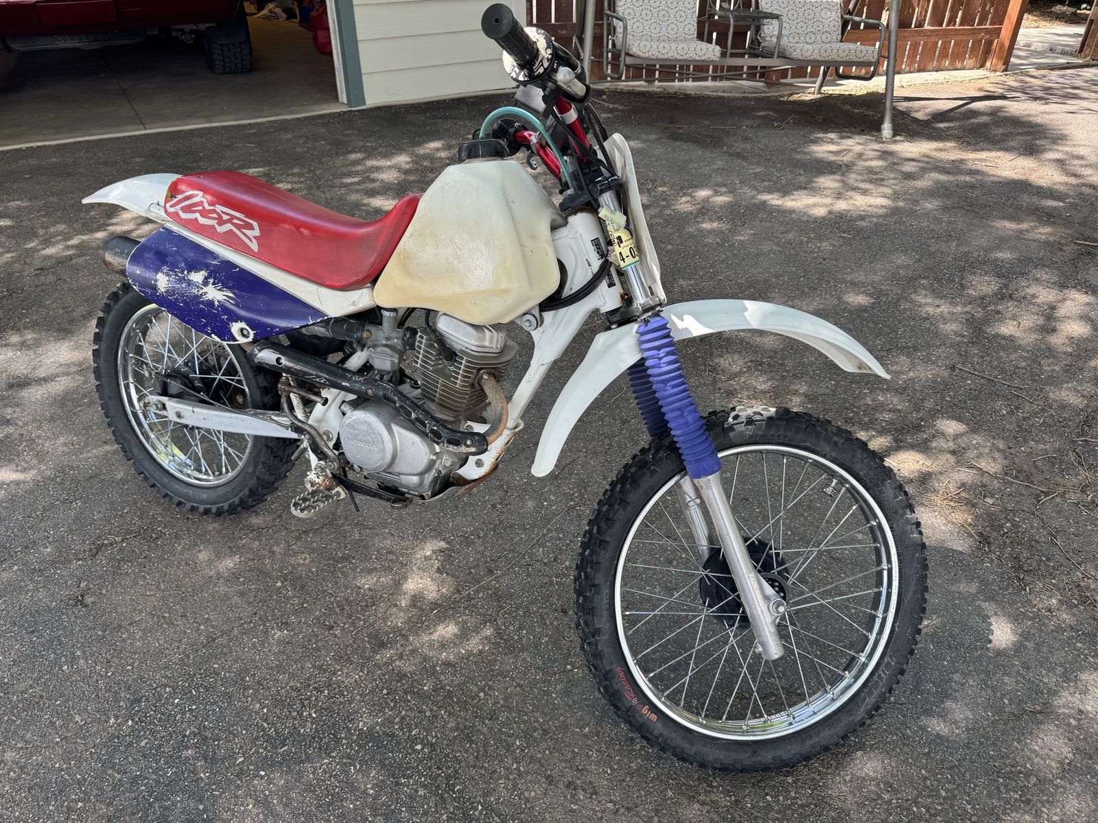 1994 Honda XR100 Dirt bike